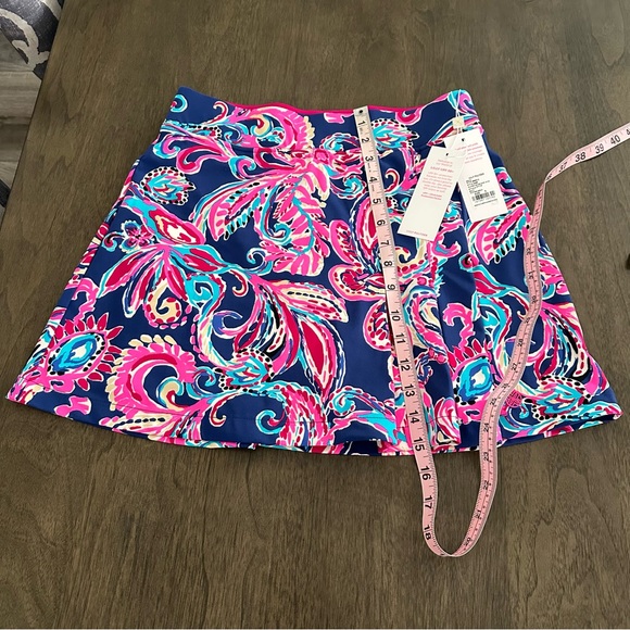 Lilly Pulitzer Pink and Blue Mini Skirt - Picture 7 of 10